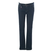 JAGGY Women's Anne Slim Fit Jeans, 30, Navy Blue