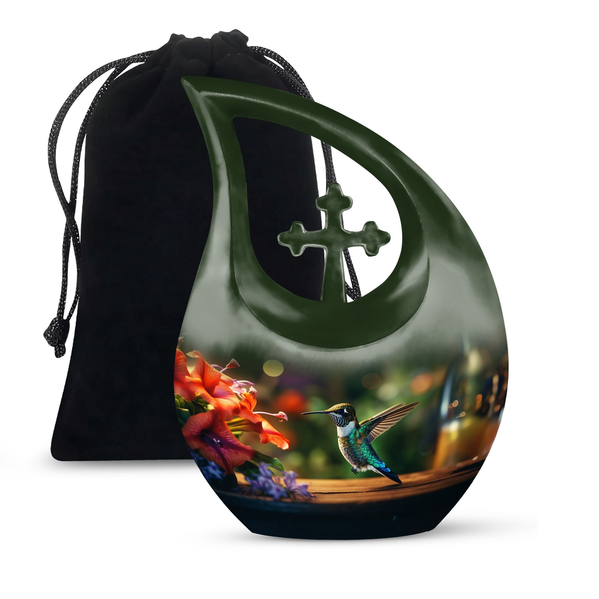 JAGSHASHI Humming Bird Cremation Urn Human Ash - Urn Ash Adult Female ...