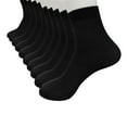 thumbnail image 1 of JAHH 10 Silky Pairs Sock Ultra-Thin Elastic Short Fiber Stockings Men Silk Summer Soft Comfortable and Non-Slip Fashionsports Socks, 1 of 5