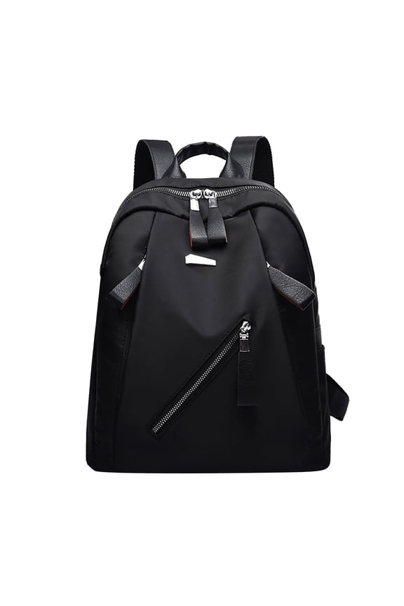 Anti-Theft Nylon Travel Backpack for Women, Water-Resistant Shoulder Satchel with RFID Pocket, Casual Purse for Weekend Getaways Commuting Essentials & Business Trips