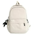 thumbnail image 1 of JAHH Casual Backpack Fits 17.7'' Laptop Plain for College Travel Basic Women Lightweight Medium Casual Daypack Minimalist Backpacks Men Bookbag, 1 of 7