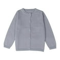 JAHH Children Breathable Sweater Button Up for Kids Toddler Boys Girls