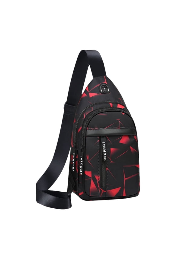 Classic Messenger Bag Nylon Shoulder Bag Crossbody Purses for Man Or Women Ideal Sling Purse Handbag Work and School Casual Shoulder Bag