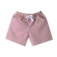 thumbnail image 1 of JAHH Clothes for Girls Fashion Casual Children's Candy Colored Colored Cotton Shorts Sports Pants Spring Summer Elastic Waist Comfortable Student Boys Girl Shorts(6-7 Years,Q), 1 of 3