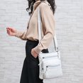 thumbnail image 1 of JAHH Denim Handbags for Women Jean Purse with Multipurpose Design Trendy Fashion Tote Bag Crossbody Backpack Casual Shopping Square Shoulder Bags, 1 of 6