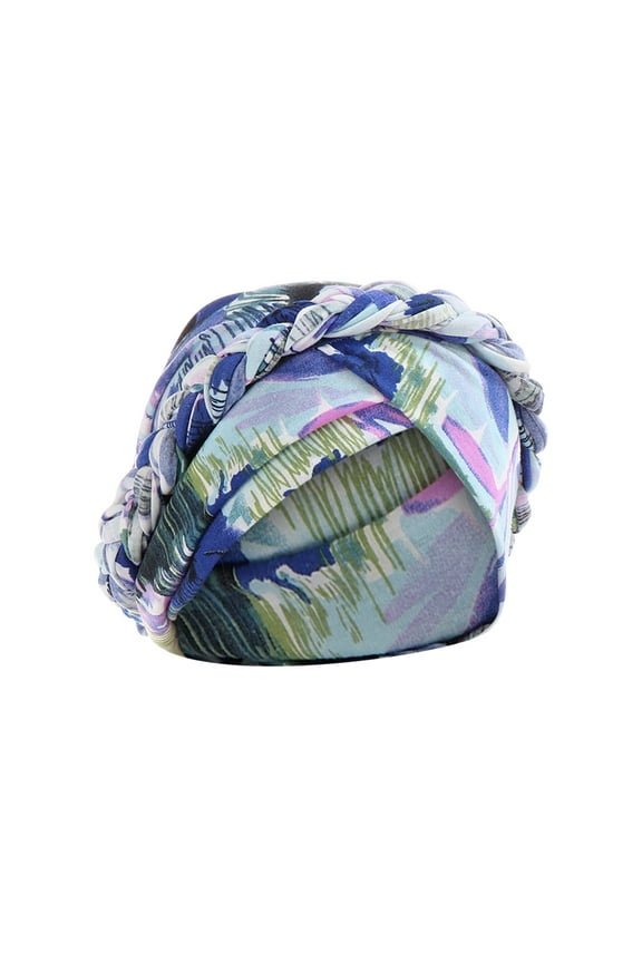 Female Autumn Winter Casquette Fashion hood Breathable Cap Women Print India Hat Ruffle Cancer Chemo Hat Beanie Wrap Cap