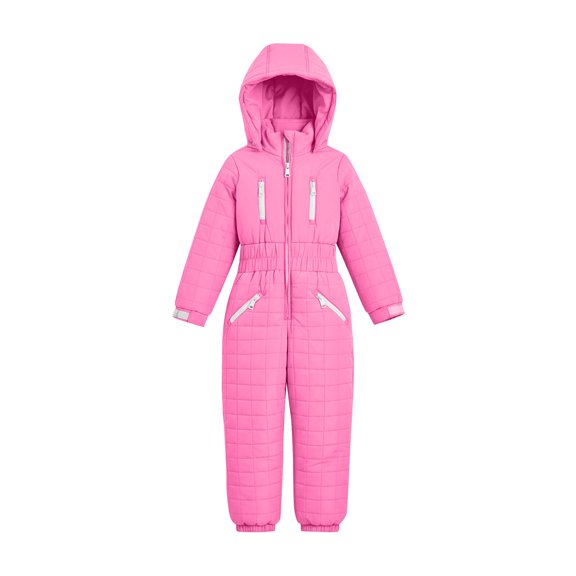 JAHH Girls Snowsuit Warm Jumpsuit Waterprof Windproof Overalls Snowboarding Ski Suit Outdoor Winter Wear Insulated Gear 5-14 Years