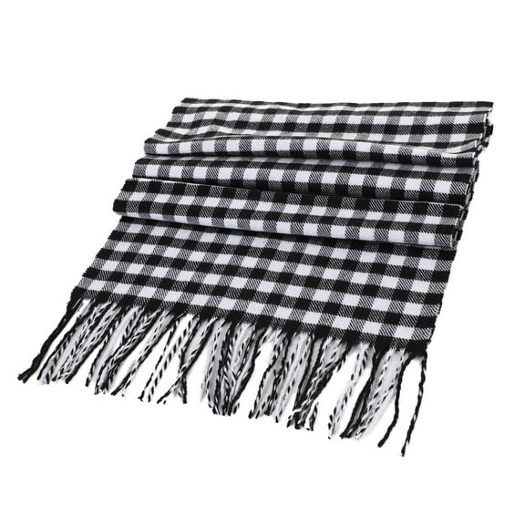 JAHH Ladies Autumn Winter Warm Long Shawl Colorful Scarf Fashion Classic Casual Scarfs Double Sided Lattice Ladies Scarfed