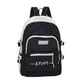 thumbnail image 1 of JAHH Male Female Students Backpack Outdoor Leisure Campus Youth Fashion Simple Cute Schoolbag 16 inch Multifunctional Large Capacity Waterproof Durable Travel Backpacks, 1 of 5