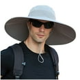 thumbnail image 1 of JAHH Men Outdoor Fashion Hat Sun Protection Fisherman Foldable Bucket Hats Double Faced Cap Four Seasons Drawstring Design Caps, 1 of 5