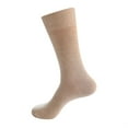thumbnail image 1 of JAHH Men's Long Socks Non Slip Ankle Socks for Men Solid Color Running Socks Autumn Winter Warm Comfort Fit Stockings for Loafer Flat Sneakers, 1 of 5