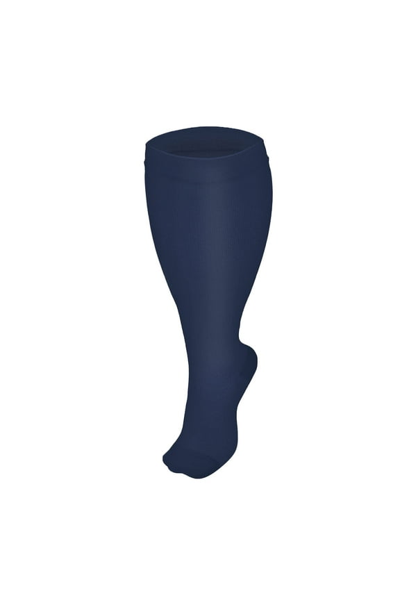 Plus Size Compression Socks for Women Men Wide Calf Extra Large Knee High Support Circulation Sock Solid Color All Season Versatile and Comfortable Casual Sports Pressure Stockings