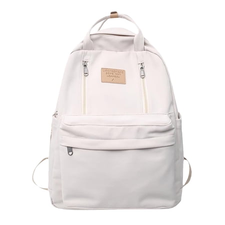 JAHH Schoolbag Female College Students Simple Senior Sense High Junior High School Student Large Capacity Backpack New Computer Backpacks