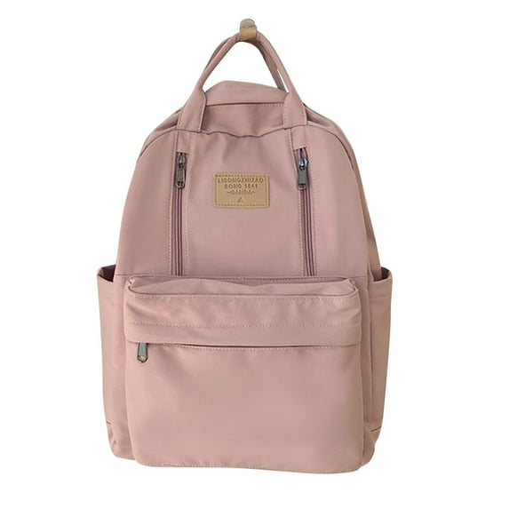 JAHH Schoolbag Female College Students Simple Senior Sense High Junior High School Student Large Capacity Backpack New Computer Backpacks