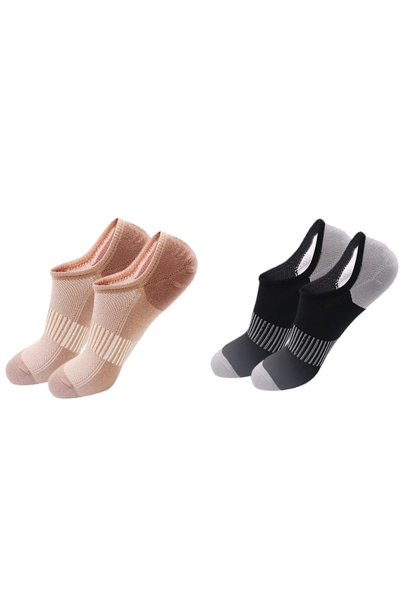 No Show Socks Men,Low Cut Ankle Socks for Men Cotton Socks for Loafer Non Slip Socks Shallow Socks Summer Thin Breathable Solid Leisure Sports Socks