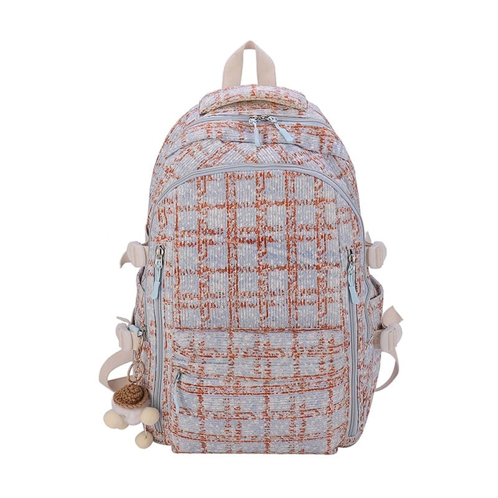 Plaid Backpack
