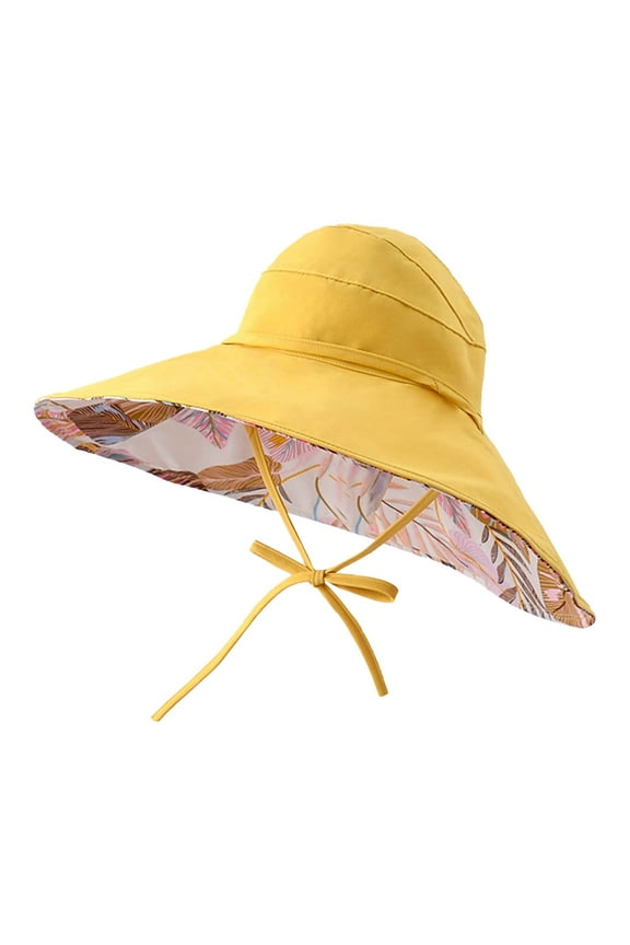 Sun Visor Hat for Women Female Summer Half Empty Top Can Tie Ponytail Fisherman Caps Large Overhang Sunscreen Vented Performance Drawstring Hats