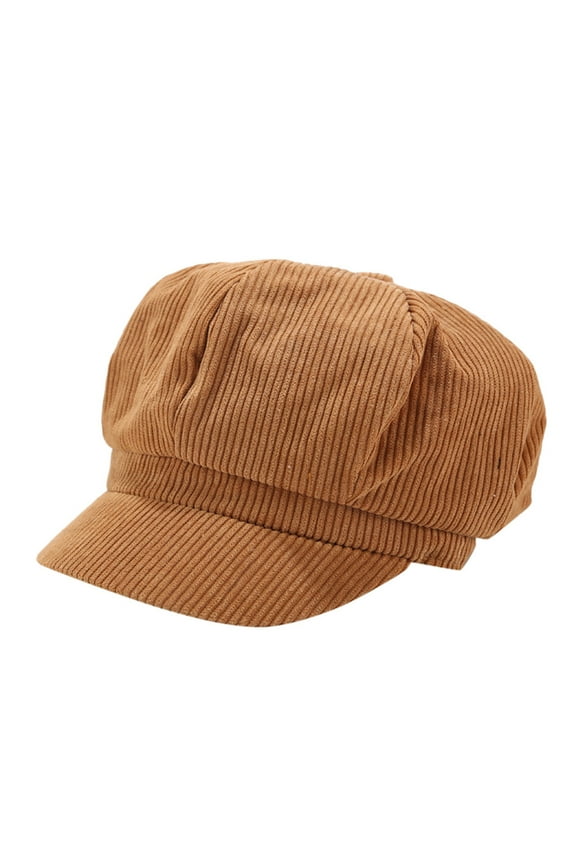 Sun Visor Hat for Women Men Fashion Vintage Women Winter Solid Beret Cap Korean Painter Girls French Berets Vented Hats ﻿