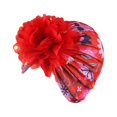 thumbnail image 1 of JAHH Toddler Hats Girls Baby Floral Flower Hat Cap Beanie Bow Headband Hair Headwear Accessories for Fashion Casual Four Seasons Caps(One Size,A), 1 of 1