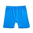 thumbnail image 1 of JAHH Toddler Trousers Casual Comfortable Girls' Shorts Kids' Candy Color Anti Slip Shorts Girl Simplicity Pants Baby Multicolor Rainbow Medium and Large Children's Shorts(10-12 Years,Blue), 1 of 3
