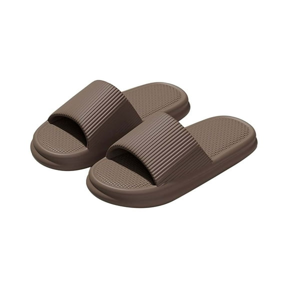 JAHH Unisex Cloud Slides Non-Slip Quick-Dry Shower Slippers Soft Thick Sole Pillow Sandals Bathroom Indoor Outdoor Comfort Lightweight Shoes