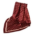 thumbnail image 1 of JAHH Women Fashion Polka Dots Print Satin Square Head Scarf Neck Scarves Hair Bandana Neckerchief for Girl Lightweight Hairs Scarves Spring Headband, 1 of 8