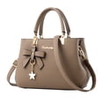 thumbnail image 1 of JAHH Women Purses and Handbags Fashion Tote Bag Shoulder Bags Top Handle Satchel Purses Washed Synthetic Leather Handbag, 1 of 4