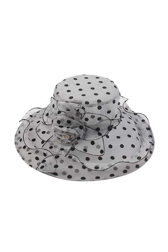 Women's Hat Autumn Winter Church Dress Women Black Fascinators Bridal Tea Party Wedding Wide Brim Hats Gifts for Ladies