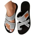 thumbnail image 1 of JAHH Women's Hollow Mesh Slide Sandals Breathable Lightweight Slip-On Flats Summer Casual Beach Shoes Non-Slip Comfortable Outdoor, 1 of 7