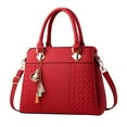 thumbnail image 1 of JAHH Women’s Leather Tote Bag with Satchel Purse, Fashion Shoulder Handbag & Multi-Compartment Ladies Work Purse for Office and Travel, 1 of 4