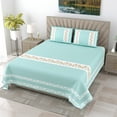 thumbnail image 1 of JAIPUR FABRIC® 240 TC 100% Pure Cotton Eco friendly Double bedsheet With 2 Pillow Covers (108 X 108 Inches), Green, 1 of 7