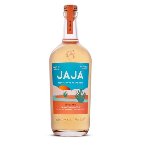 JAJA Tequila Reposado, 1 Count, 750 ml Glass Bottle, 40% ABV