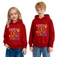 thumbnail image 1 of JAJAHO 100 Days Of School Sweatshirt Kids Boys Girls Hoodies Happy 100Th Day Of School Long Sleeve Hoodies Comfortable Tops, 1 of 7