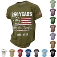 thumbnail image 1 of JAJAHO 4Th Of July T Shirts For Men Short Sleeve Crew Neck We The People Tees 1776-2026 Celebrate America's 250Th Anniversary Top, 1 of 5