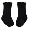 thumbnail image 1 of JAJAHO Baby Crew Socks Toddler Girls Cute Bowknot Solid Color Soft Lightweight Summer Breathable Ribbed Socks 0-5T Leisure Sock, 1 of 6