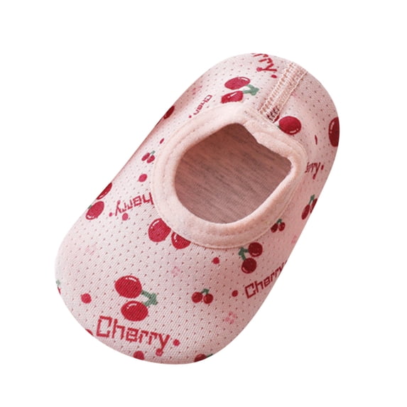 JAJAHO Baby Sock Shoes First Walking Shoes Prewalker Toddler Summer Breathable Non-Slip Slip-On Indoor Sneakers For Infant 0-18M Versatile Shoe