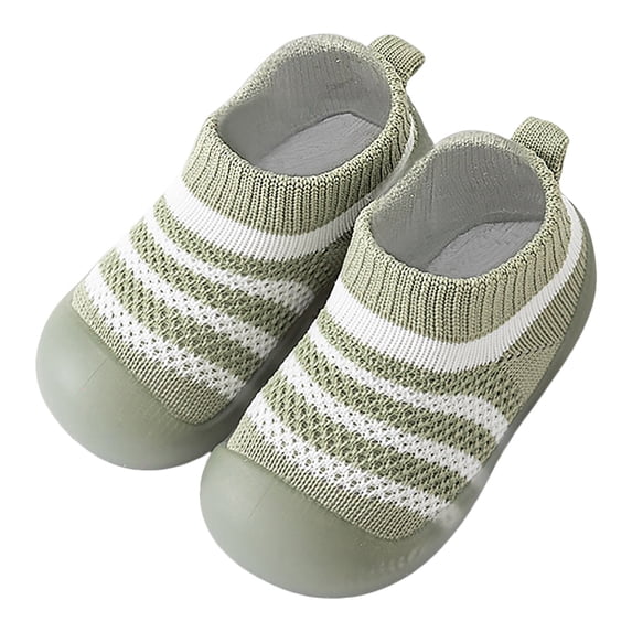 JAJAHO Baby Sock Shoes Toddler First Walking Shoes Breathable Mesh Soft Sole Slip On Infant Boys Girls Sports Sneakers