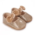 thumbnail image 1 of JAJAHO Baby Toddler Girls Sandels Pu Leather First Walking Shoes Summer Soft Sole Flat Sandels Flexible Barefoot Footwear, 1 of 9