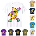 thumbnail image 1 of JAJAHO Boys Funny Graphic Tees Baseball Banana Printed Short Sleeve Crew Neck T-Shirts For Kids 2-13Y, 1 of 3