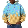 thumbnail image 1 of JAJAHO Boys Girls Graphic Hoodies Casual Sports Sweatshirt Long Sleeve Baggy Pullover For Kids Youth 1-14 Years Comfortable Playwear Soft Tops, 1 of 4