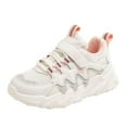 thumbnail image 1 of JAJAHO Boys Girls Sneakers Lightweight Mesh Breathable Lace-Up Running Athletic Shoes For Little Big Kids Versatile Shoe, 1 of 9