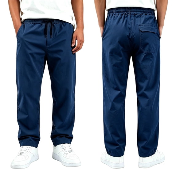 JAJAHO Boys Girls Sweatpants Back To School Clothes Casual Drawstring Relaxed Fit Straight Leg Pants 5-16Y