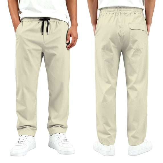 JAJAHO Boys Girls Sweatpants Back To School Clothes Casual Drawstring Relaxed Fit Straight Leg Pants 5-16Y