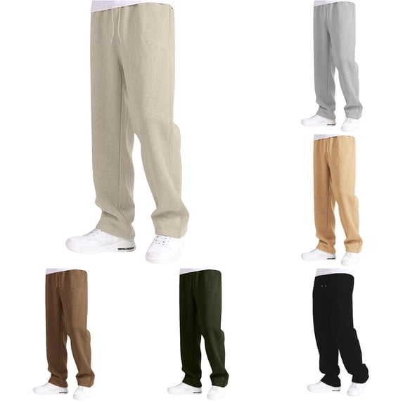 JAJAHO Boys Girls Sweatpants Sizes 5-16 Kids Straight Leg Drawstring Waist Athletic Joggers Sweat Pants With Pockets