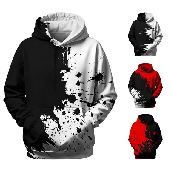JAJAHO Boys Graphic Hoodie Kids Long Sleeve Sweatshirts Casual Streetwear Fall Pullover Tops 1-14Y