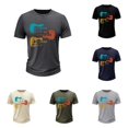 thumbnail image 1 of JAJAHO Boys Short Sleeve T Shirt Crew Neck Casual Summer Streetwear Graphic Tees For Kids Teens 2-15Y, 1 of 4