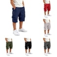 thumbnail image 1 of JAJAHO Boys Summer Cargo Shorts Drawstring Elastic Waist Jogger Athletic Shorts With Multi Pockets Kids Teens Sports Clothes 5-16Y, 1 of 5