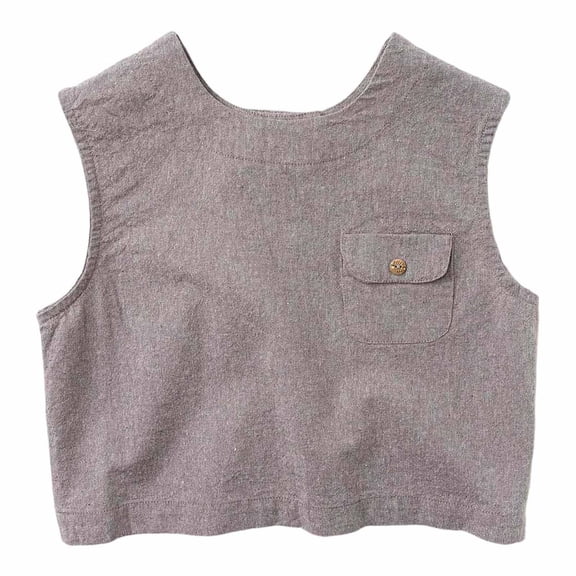 JAJAHO Boys Tank Tops Breathable Sleeveless Summer Crew Neck Pocket Tee For Kids Sportswear Summer Basic Top 0-6Y