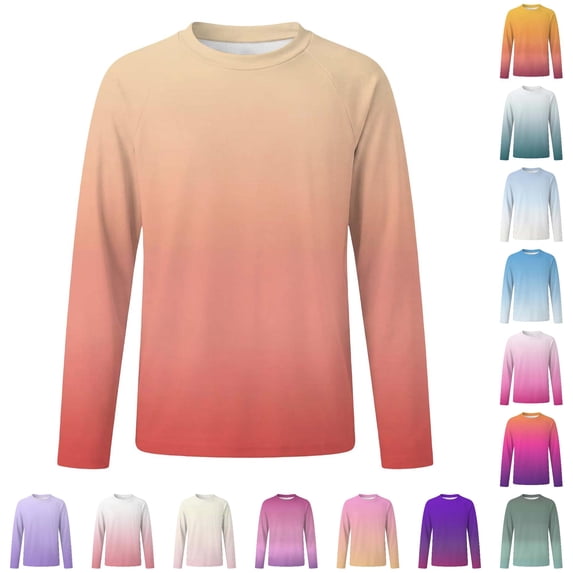 JAJAHO Girls Boys Rash Guard Swim Shirt For Kids 3-14Y Raglan Long Sleeve Sun Protection Shirts Athletic Rashguard