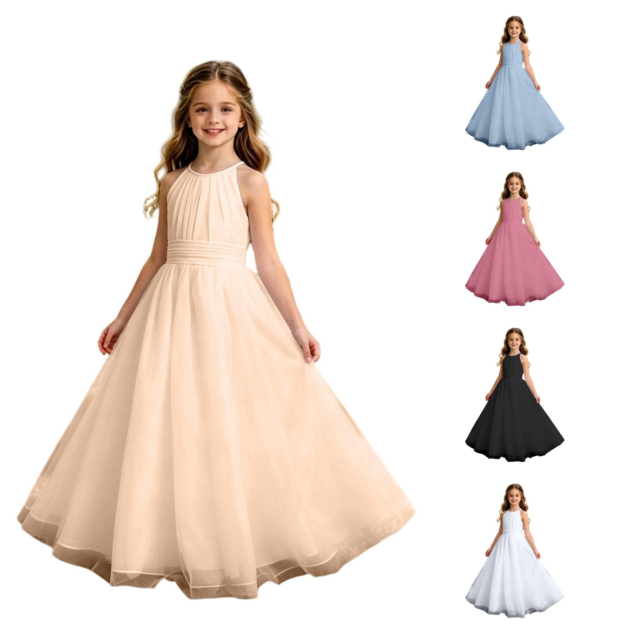 dress girl party summer 2020 2020 Summer Baby Girl Party Dresses For Birthday And Wedding